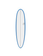 Surfboard TORQ TEC-HD M2.0 7.2 Blaue Rail