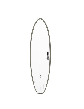 Surfboard TORQ TEC-HD BigBoy23 7.2 Graphite Rail