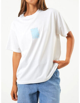 Samia - Recycled Oversized Graphic T-Shirt - white