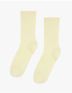 Women Classic Organic Sock - soft yellow