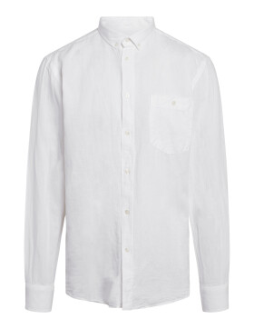 Benjamin Linen Shirt - white