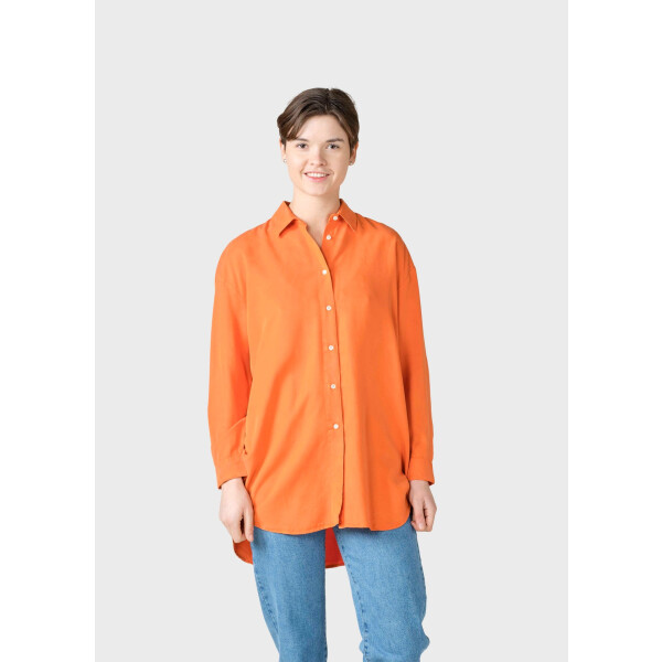 Ofelia Lyocell Shirt - mandarin