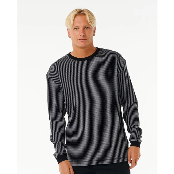 Quality Surf Products LS Tee - Black/Grey