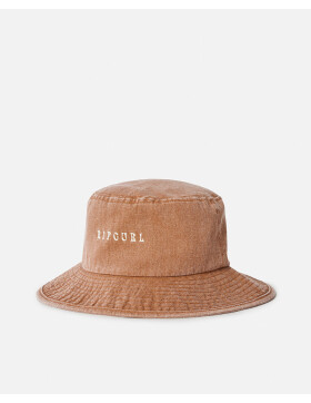 Washed UPF Mid Brim Hat - Washed Brown