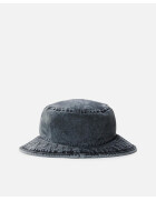 Washed UPF Mid Brim Hat - Washed Black
