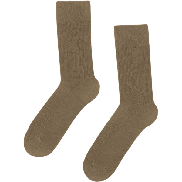 Women Classic Organic Sock - warm taupe