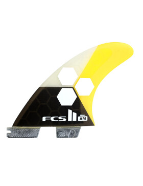 FCS II - AM PC 3-Fin Set - yellow - S