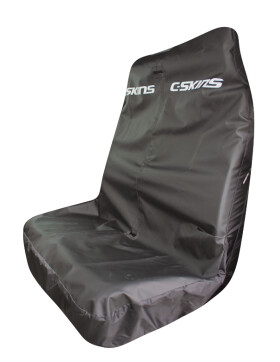Double Seat Cover - black