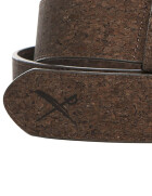 Cork Flag Belt - d brown - XL