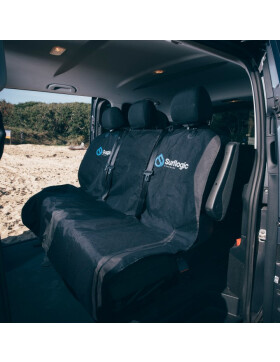 Surf Logic - Waterproof Car Seat Cover Triple Universal - black