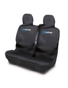 Surf Logic - Waterproof Car Seat Cover Double - black