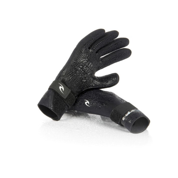 E Bomb 2 mm 5 Finger Glove - black