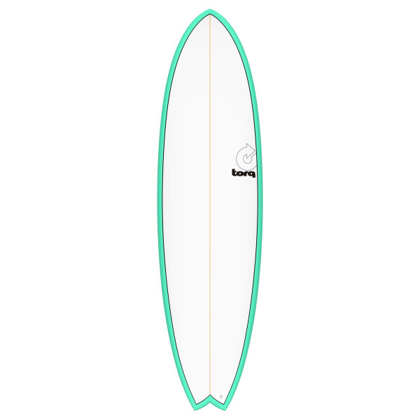 Surfboard TORQ Epoxy TET 7.2 MOD Fish Seagreen